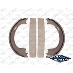 Order Rear Parking Brake Shoes by TOP QUALITY - NB-752B For Your Vehicle