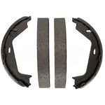 Order Rear Parking Brake Shoes by TOP QUALITY - NB-829B For Your Vehicle