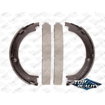 Order Rear Parking Brake Shoes by TOP QUALITY - NB-933B For Your Vehicle