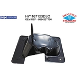 Order Rear Passenger Side Bumper Bracket - HY1167123DSC For Your Vehicle