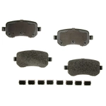 Order Rear Premium Ceramic Pads by AGNA BRAKES - CXD1021 For Your Vehicle