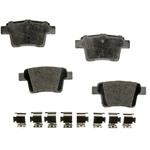 Order AGNA BRAKES - CXD1071 - Rear Disc Brake Pad Set For Your Vehicle