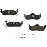 Order AGNA BRAKES - CXD1087 - Rear Disc Brake Pad Set For Your Vehicle