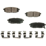 Order AGNA BRAKES - CXD1124 - Rear Disc Brake Pad Set For Your Vehicle