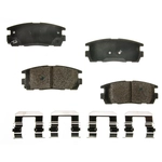 Order Plaquettes de frein arri�re en c�ramique qualit� sup�rieur by AGNA BRAKES - CXD1275 For Your Vehicle