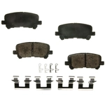 Order Rear Premium Ceramic Pads by AGNA BRAKES - CXD1281 For Your Vehicle