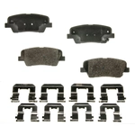 Order AGNA BRAKES - CXD1284 - Rear Disc Brake Pad Set For Your Vehicle