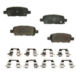 Order Rear Premium Ceramic Pads by AGNA BRAKES - CXD1288 For Your Vehicle