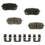 Order Rear Premium Ceramic Pads by AGNA BRAKES - CXD1296 For Your Vehicle