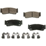 Order Rear Premium Ceramic Pads by AGNA BRAKES - CXD1297 For Your Vehicle