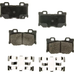 Order Rear Premium Ceramic Pads by AGNA BRAKES - CXD1347 For Your Vehicle