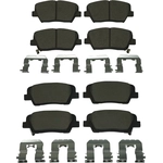 Order AGNA BRAKES - CXD1439 - Rear Premium Ceramic Disc Brake Pad Set For Your Vehicle