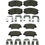 Order AGNA BRAKES - CXD1446 - Rear Premium Ceramic Disc Brake Pad Set For Your Vehicle