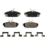 Order AGNA BRAKES - CXD1562 - Rear Premium Ceramic Disc Brake Pad Set For Your Vehicle