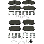 Order AGNA BRAKES - CXD1724 - Rear Disc Brake Pad Set For Your Vehicle