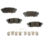 Order Plaquettes de frein arrière en céramique qualité supérieur by AGNA BRAKES - CXD1805 For Your Vehicle