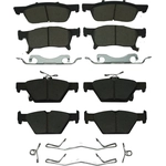 Order AGNA BRAKES - CXD1808 - Rear Disc Brake Pad Set For Your Vehicle