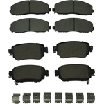 Order AGNA BRAKES - CXD1965 - Rear Premium Ceramic Disc Brake Pad Set For Your Vehicle