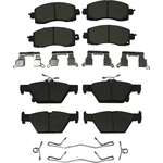 Order AGNA BRAKES - CXD2135 - Rear Premium Ceramic Disc Brake Pad Set For Your Vehicle