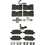 Order AGNA BRAKES - CXD2174 - Rear Premium Ceramic Disc Brake Pad Set For Your Vehicle