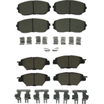 Order AGNA BRAKES - CXD2299 - Rear Premium Ceramic Disc Brake Pad Set For Your Vehicle