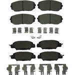 Order AGNA BRAKES - CXD2417 - Rear Premium Ceramic Disc Brake Pad Set For Your Vehicle