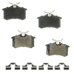 Order AGNA BRAKES - CXD340 - Rear Disc Brake Pad Set For Your Vehicle