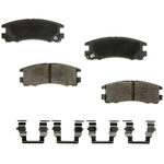 Order AGNA BRAKES - CXD383 - Rear Disc Brake Pad Set For Your Vehicle