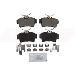 Order AGNA BRAKES - CXD627 - Rear Premium Ceramic Disc Brake Pad Set For Your Vehicle