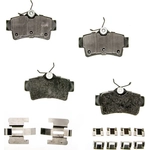 Order AGNA BRAKES - CXD627 - Rear Premium Ceramic Disc Brake Pad Set For Your Vehicle