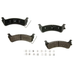 Order AGNA BRAKES - CXD666 - Rear Premium Ceramic Disc Brake Pad Set For Your Vehicle