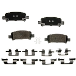 Order AGNA BRAKES - CXD770 - Rear Premium Ceramic Disc Brake Pad Set For Your Vehicle