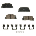 Order AGNA BRAKES - CXD885 - Rear Premium Ceramic Disc Brake Pad Set For Your Vehicle