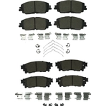 Order AGNA BRAKES - CXD967 - Rear Premium Ceramic Disc Brake Pad Set For Your Vehicle