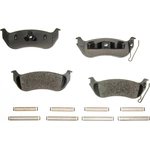 Order AGNA BRAKES - CXD981 - Rear Premium Ceramic Disc Brake Pad Set For Your Vehicle
