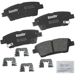 Order BENDIX - CFC1551 - Ceramic Rear Disc Brake Pads For Your Vehicle