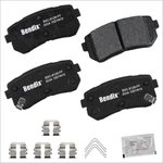 Order BENDIX - CFC2034 - Rear Premium Ceramic Pads For Your Vehicle