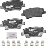 Order BENDIX - CFC2395 - Ceramic Rear Disc Brake Pads For Your Vehicle