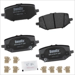 Order BENDIX - CFC2397 - Ceramic Rear Disc Brake Pads For Your Vehicle