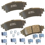 Order Rear Premium Ceramic Pads by BENDIX - SBC1391 For Your Vehicle