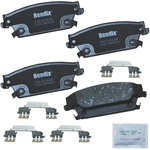 Order Plaquettes de frein arrière en céramique qualité supérieur de BENDIX - CFC1020 For Your Vehicle