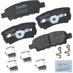 Order Rear Premium Ceramic Pads by BENDIX - CFC1037 For Your Vehicle