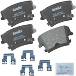 Order Rear Premium Ceramic Pads by BENDIX - CFC1057SR For Your Vehicle