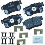 Order Rear Premium Ceramic Pads by BENDIX - CFC1086 For Your Vehicle