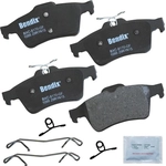 Order Plaquettes de frein arrière en céramique qualité supérieur de BENDIX - CFC1095 For Your Vehicle