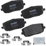 Order Rear Premium Ceramic Pads by BENDIX - CFC1180 For Your Vehicle