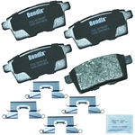 Order Rear Premium Ceramic Pads by BENDIX - CFC1259 For Your Vehicle