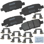 Order Rear Premium Ceramic Pads by BENDIX - CFC1288 For Your Vehicle