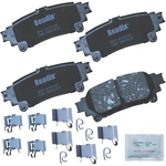 Order Rear Premium Ceramic Pads by BENDIX - CFC1391 For Your Vehicle