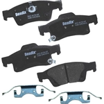 Order Plaquettes de frein arrière en céramique qualité supérieur de BENDIX - CFC1498 For Your Vehicle
